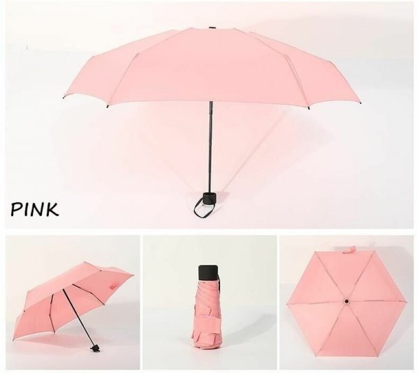 High Quality Pocket Folding Portable Lightweight Mini Umbrella